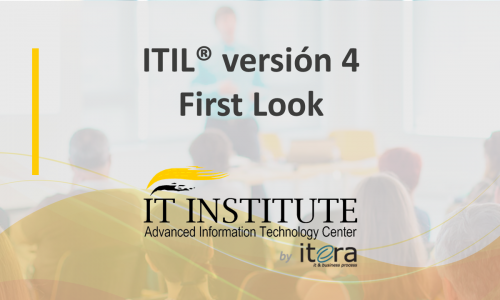 ITIL 4 First Look